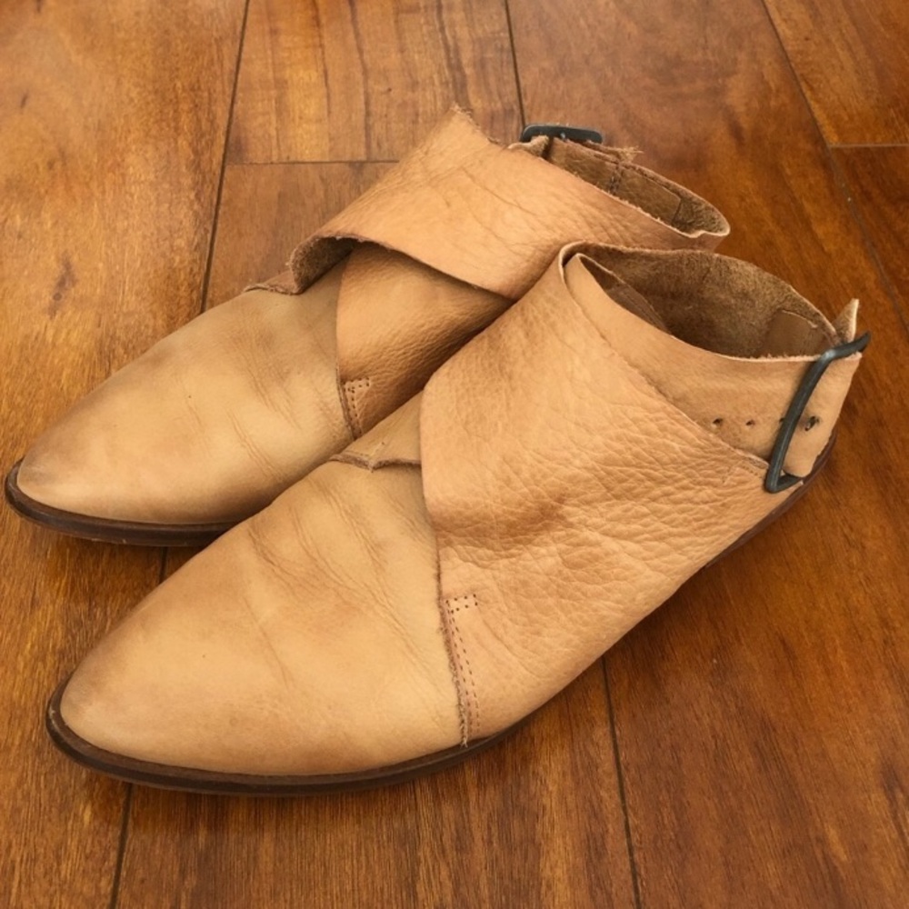 Free people buckle shoes